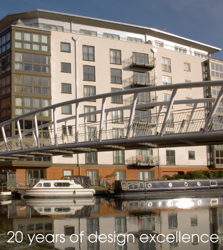 Bow String Truss Footbridge